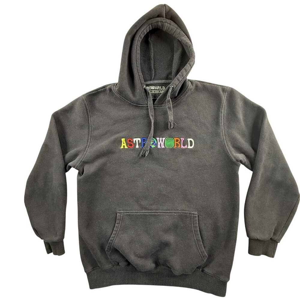 Astroworld Hoodie Mens XL Black Pullover Wish You Were Here Graphic Tour Merch
